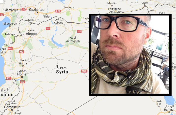 INNREISENEKT: Arendalsfotograf Tomm W. Christiansen Er Svartelistet Av Regimet I Syria. Foto: Google Kart/Twitter